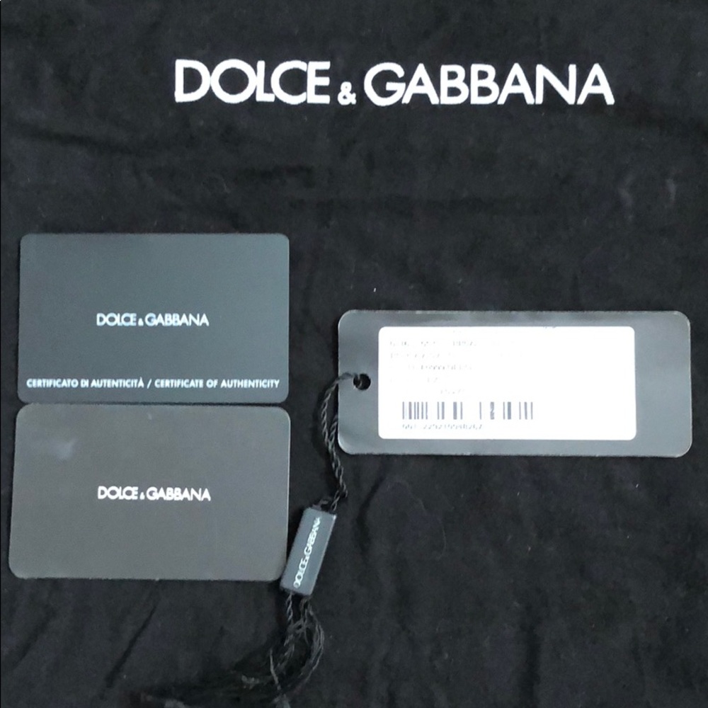 💯 Authentic Dolce & Gabbana shoulder black bag - Picture 2 of 8